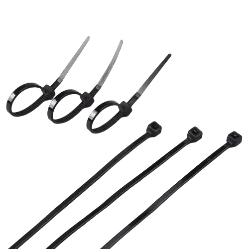 D-T Nylon Cable Tie A-4*300 Actual Size: 3.5*300mm Black 100pcs/Bag