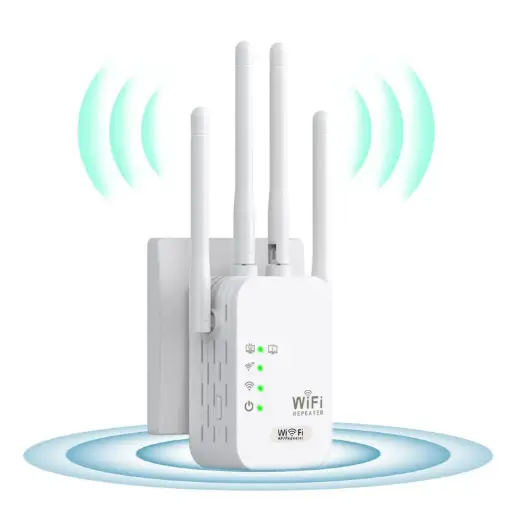 Wireless-N Wifi Repeater with 4 Antennas