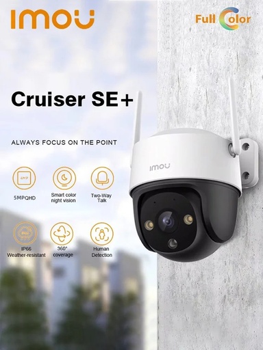 [IPC-K7CP-5H1WE] Imou_ CRUISER SE+ 5MP IMOU TWO WAY TALK FULL COLOR