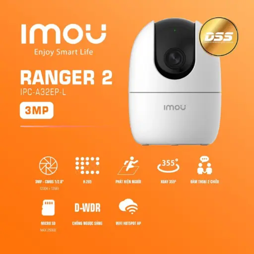 [IPC-A32EP-L] Imou_3MP IMOU RANGER 2